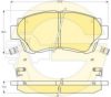 GIRLING 6111429 Brake Pad Set, disc brake